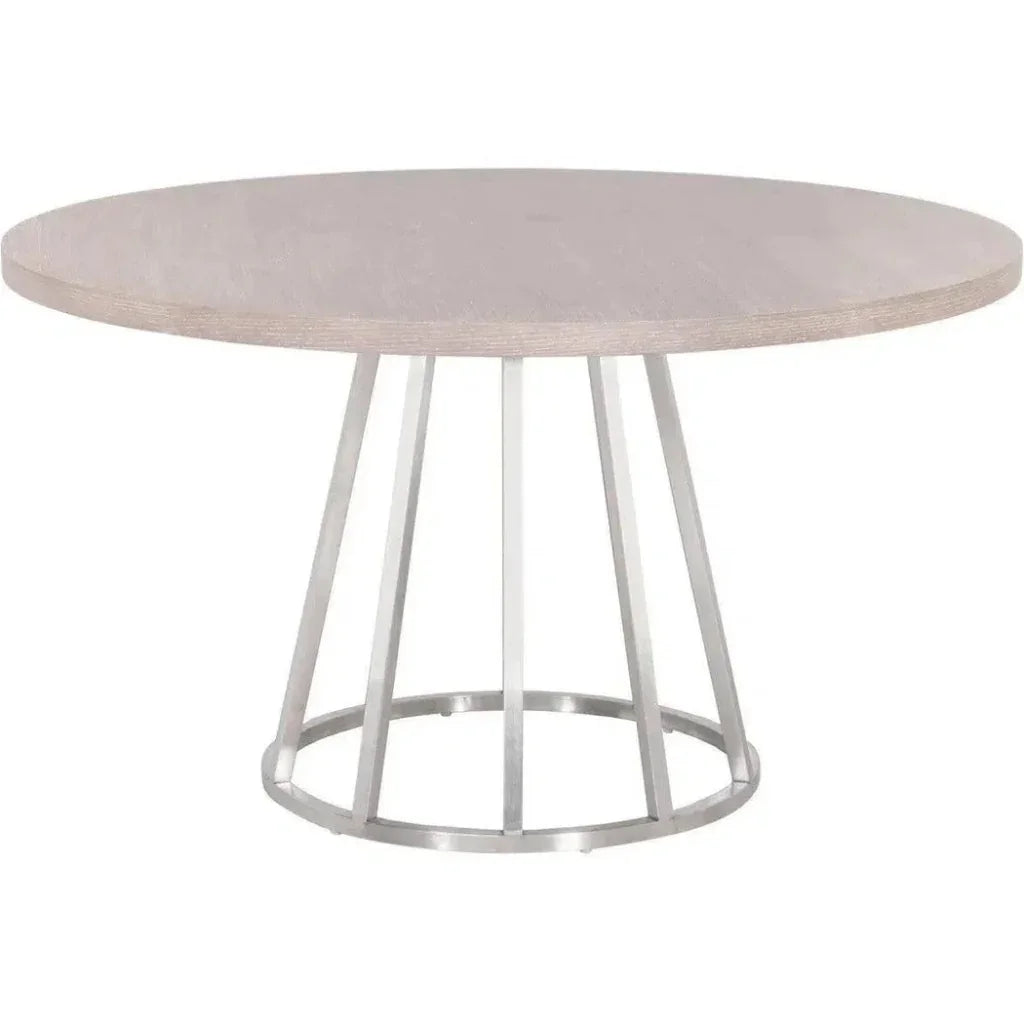 54" Wood Round Dining Table Top (TOP ONLY)-Dining Tables-Essentials For Living-LOOMLAN