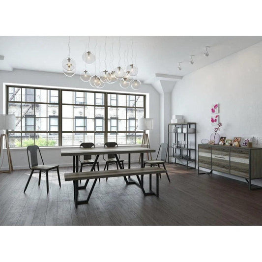 59" Small Two - ToneWood Credenza - LOOMLAN - LH Imports - Sideboards