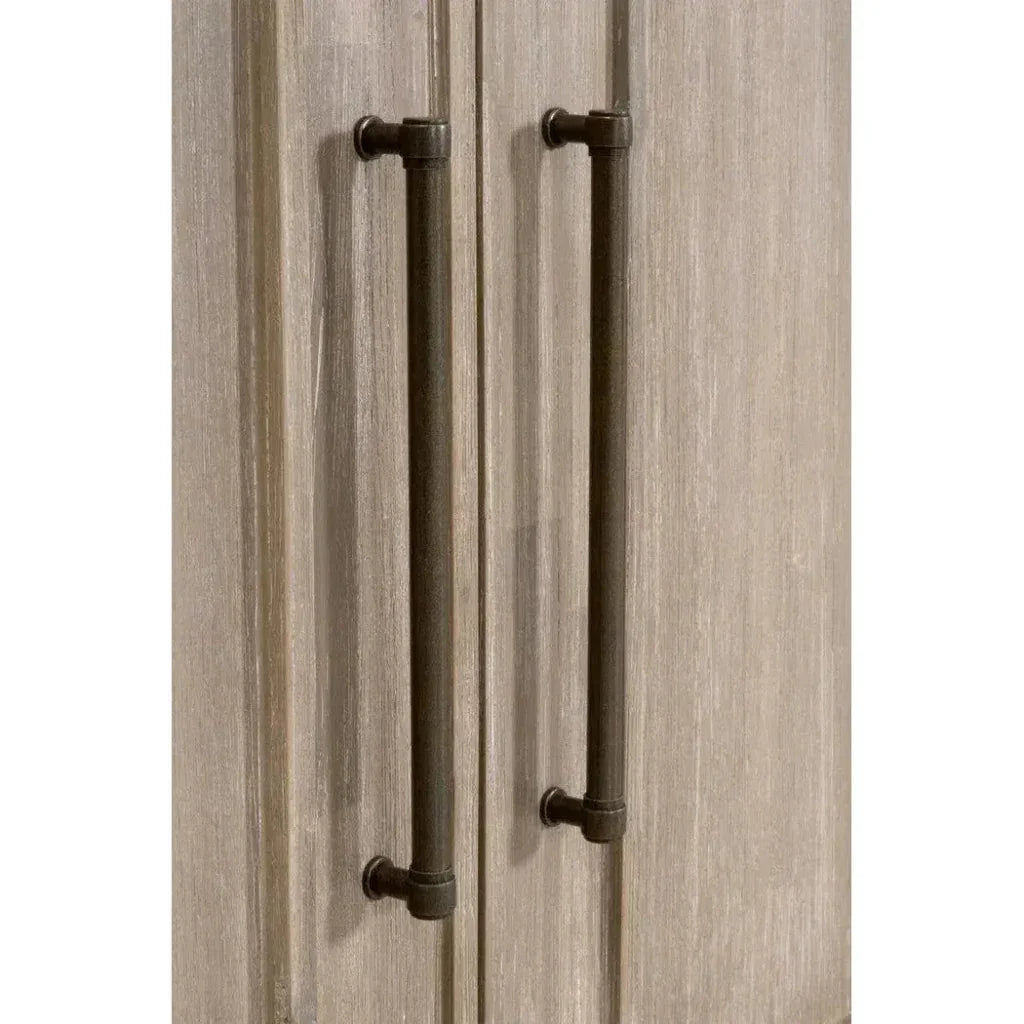 70" SolidWood Credenza With Wine Racks - LOOMLAN - Essentials For Living - Sideboards