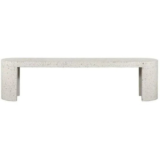 71 Inch Outdoor Bench Grey Contemporary-Outdoor Benches-Moe's Home-LOOMLAN