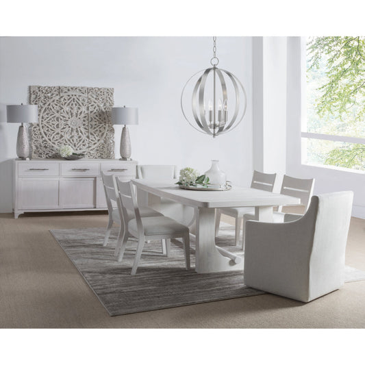 Abaco White Performance Fabric Dining Chair