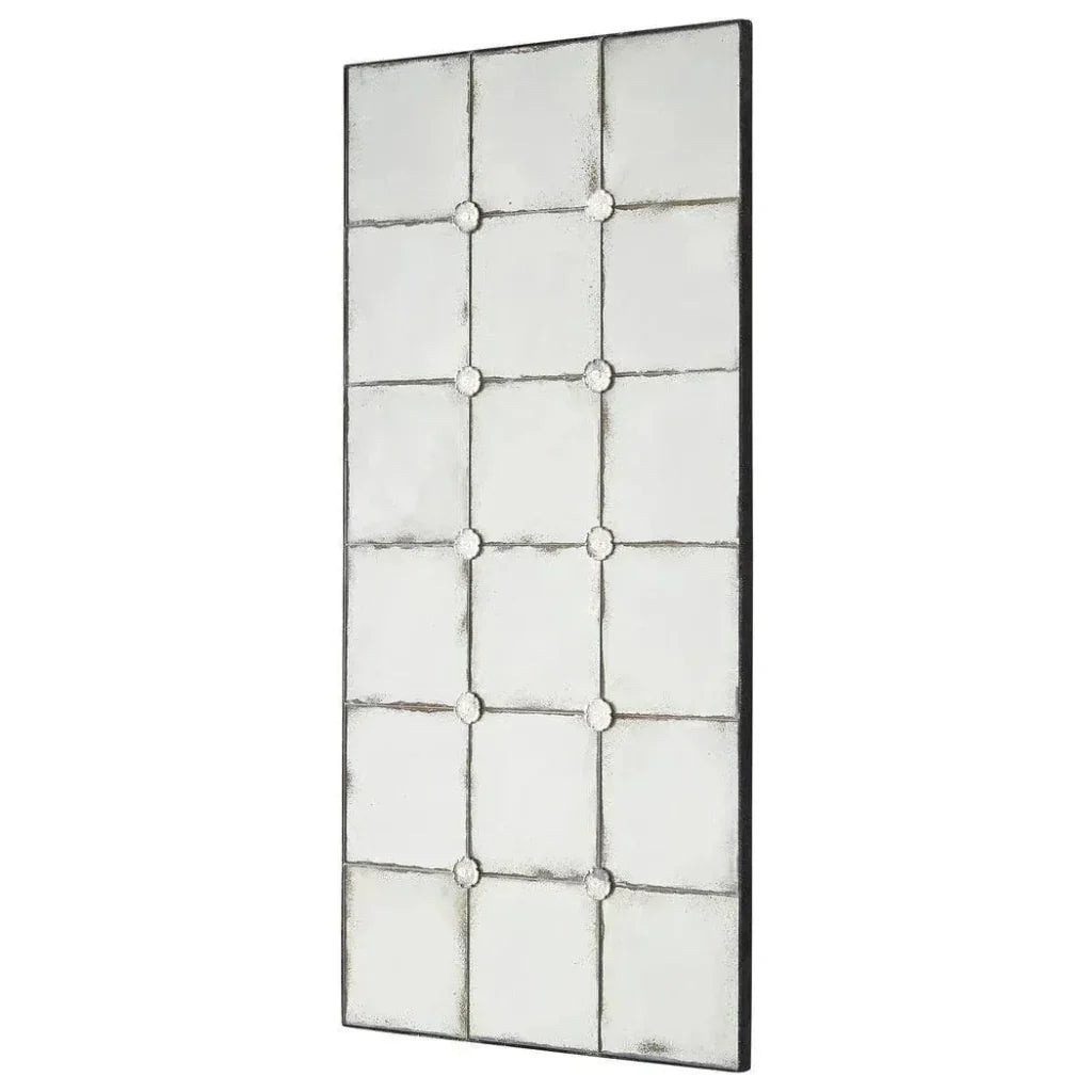Aces Rectangular Floor Mirror-Floor Mirrors-Furniture Classics-LOOMLAN
