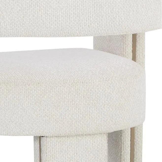 Adamina Dining Armchair Stylish Gold Legs - LOOMLAN - SUNPAN - Dining Chairs