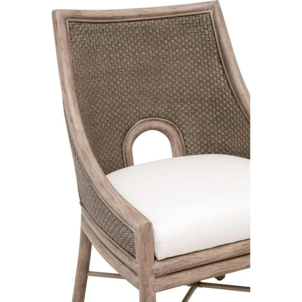 Adamo Performance Fabric Armless Dining Chair 2PC - LOOMLAN - Essentials For Living - Dining Chairs
