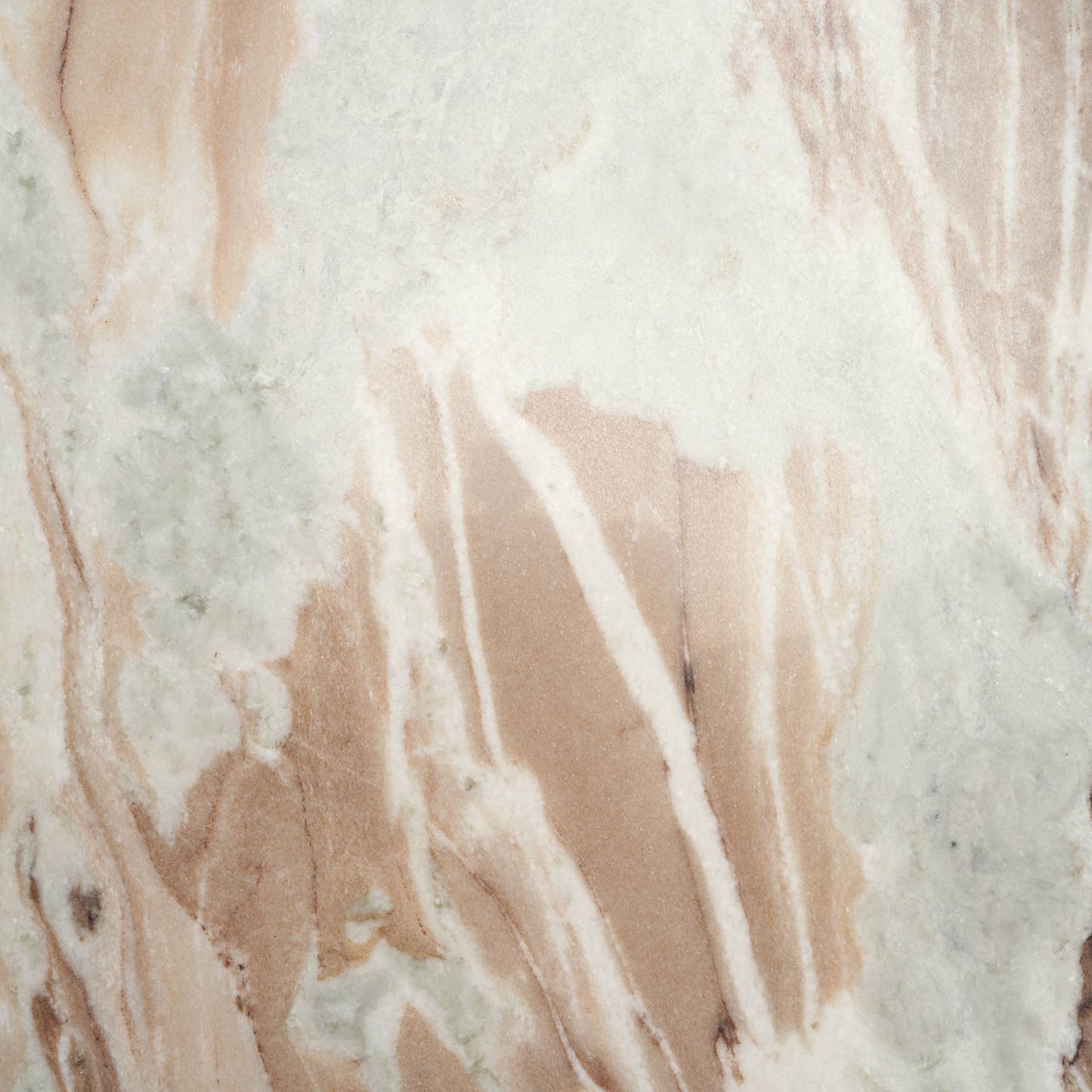 Allyson Pink Marble Top Round Coffee Table