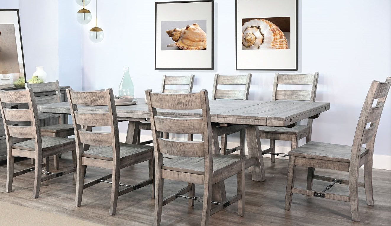 Alpine Ladderback Dining Chair with Turnbuckle 2PC