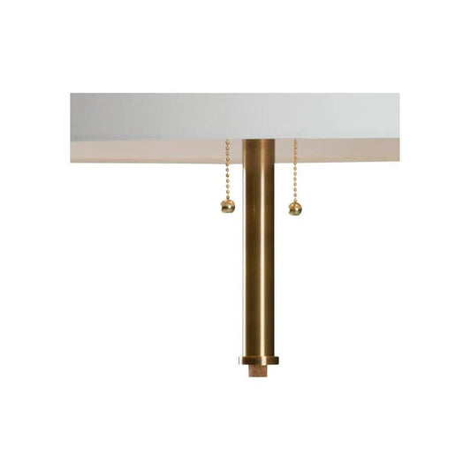 Alsace Marble Base Floor Lamp-Floor Lamps-Wildwood-LOOMLAN