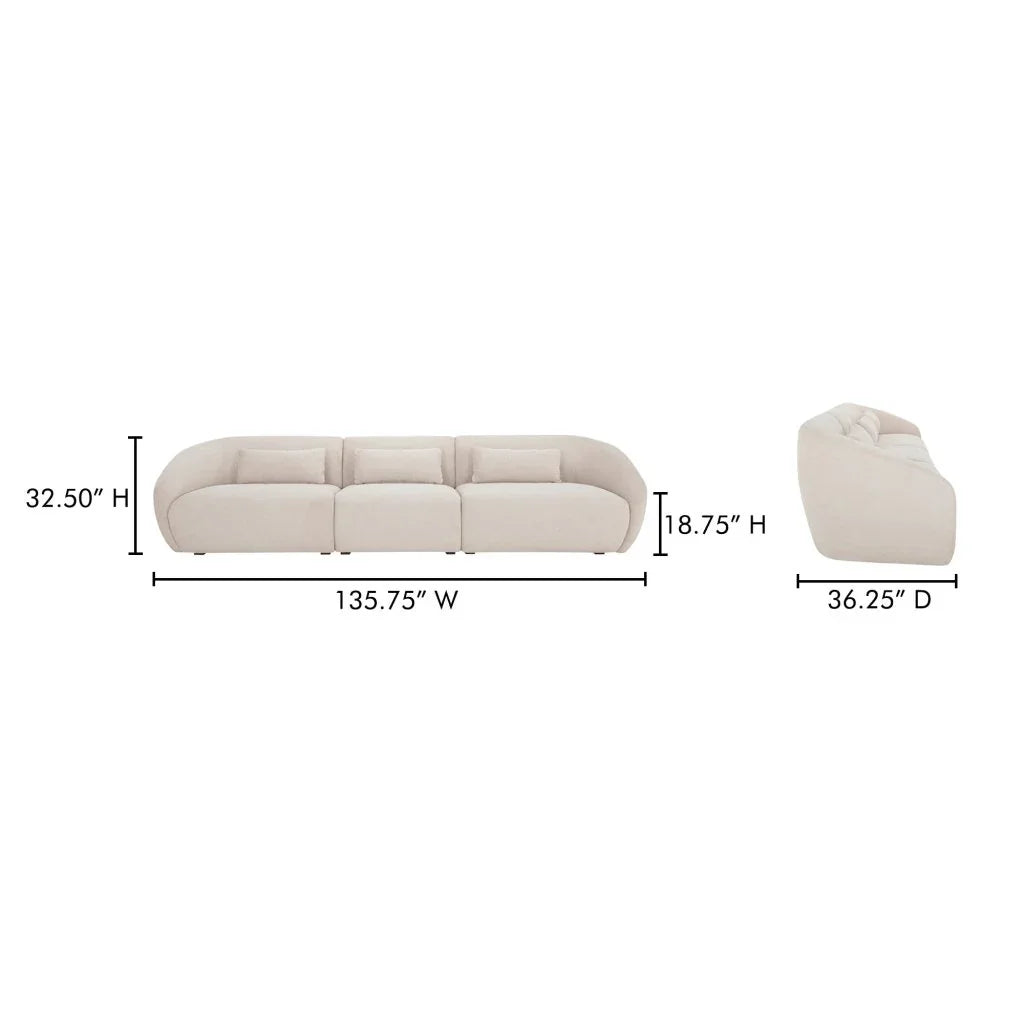 Amelia Versatile Comfort Modular Sofa-Modular Sofas-Moe's Home-LOOMLAN