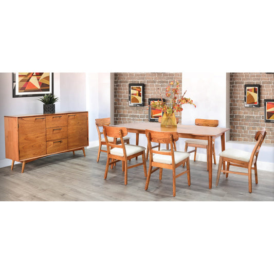 American Modern Mid-Century Wood Sideboard