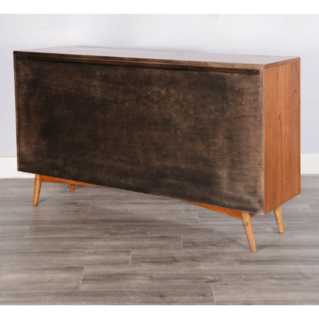 American Modern Mid-Century Wood Sideboard