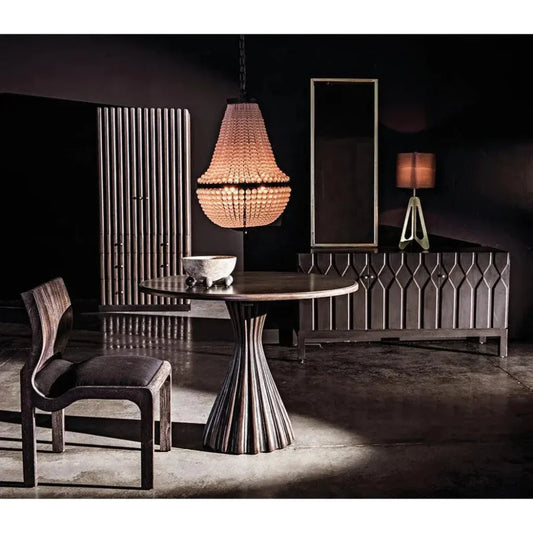 Amunet Hutch Bookcase Armoire Cabinet - LOOMLAN - Noir - Bookcases