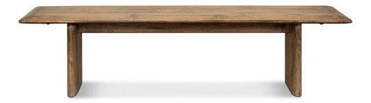 Andre Natural Wooden Bedroom Bench - LOOMLAN - Sarreid - Bedroom Benches