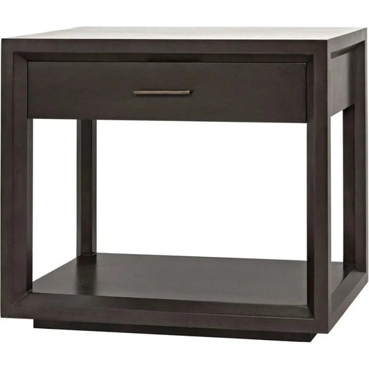 Antony Rectangle Wood Side Table