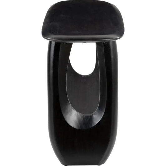 Arasan Wood Black Geometric Console Table - LOOMLAN - Zuo Modern - Console Tables