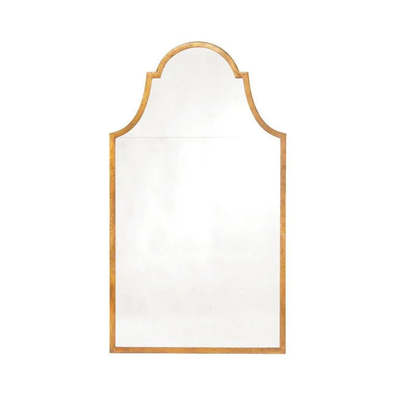 Architectural Arch Iron Framed Wall Mirror - LOOMLAN - Chelsea House - Wall Mirrors