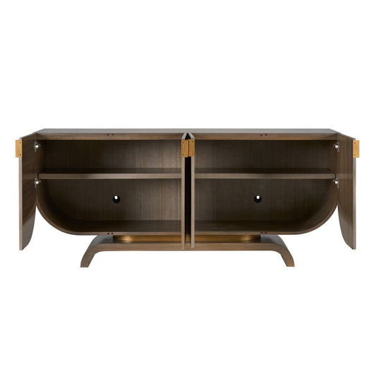 Ardelle Wooden Brown Credenza