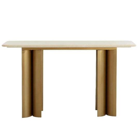 Astara Marble Top Sofa Table - LOOMLAN - SUNPAN - Console Tables