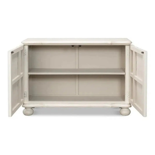 Astrid Entrance Commode Antique White - LOOMLAN - Sarreid - Dressers