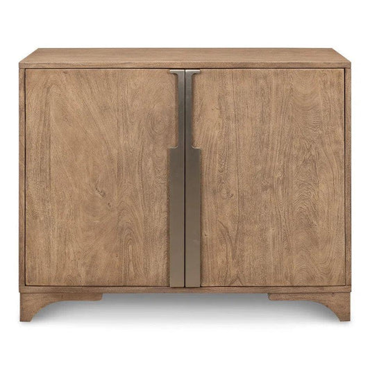 Augustus 2 Door Wooden Cabinet - LOOMLAN - Sarreid - Accent Cabinets