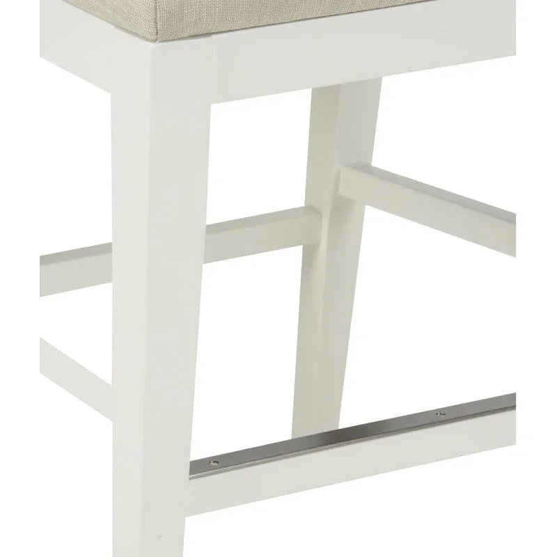Austin White Counter Stool - LOOMLAN - Chelsea House - Counter Stools