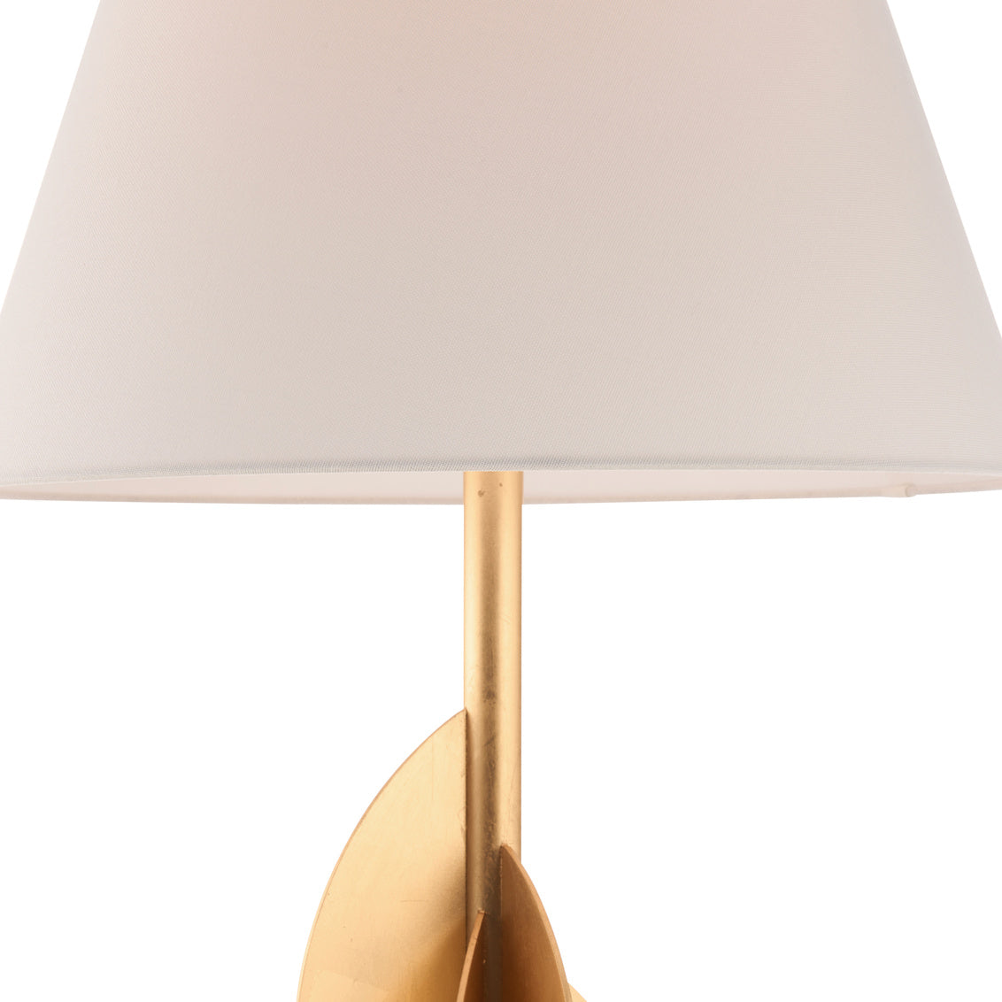 Avalon Metal Golden Floor Lamp-Floor Lamps-Wildwood-LOOMLAN