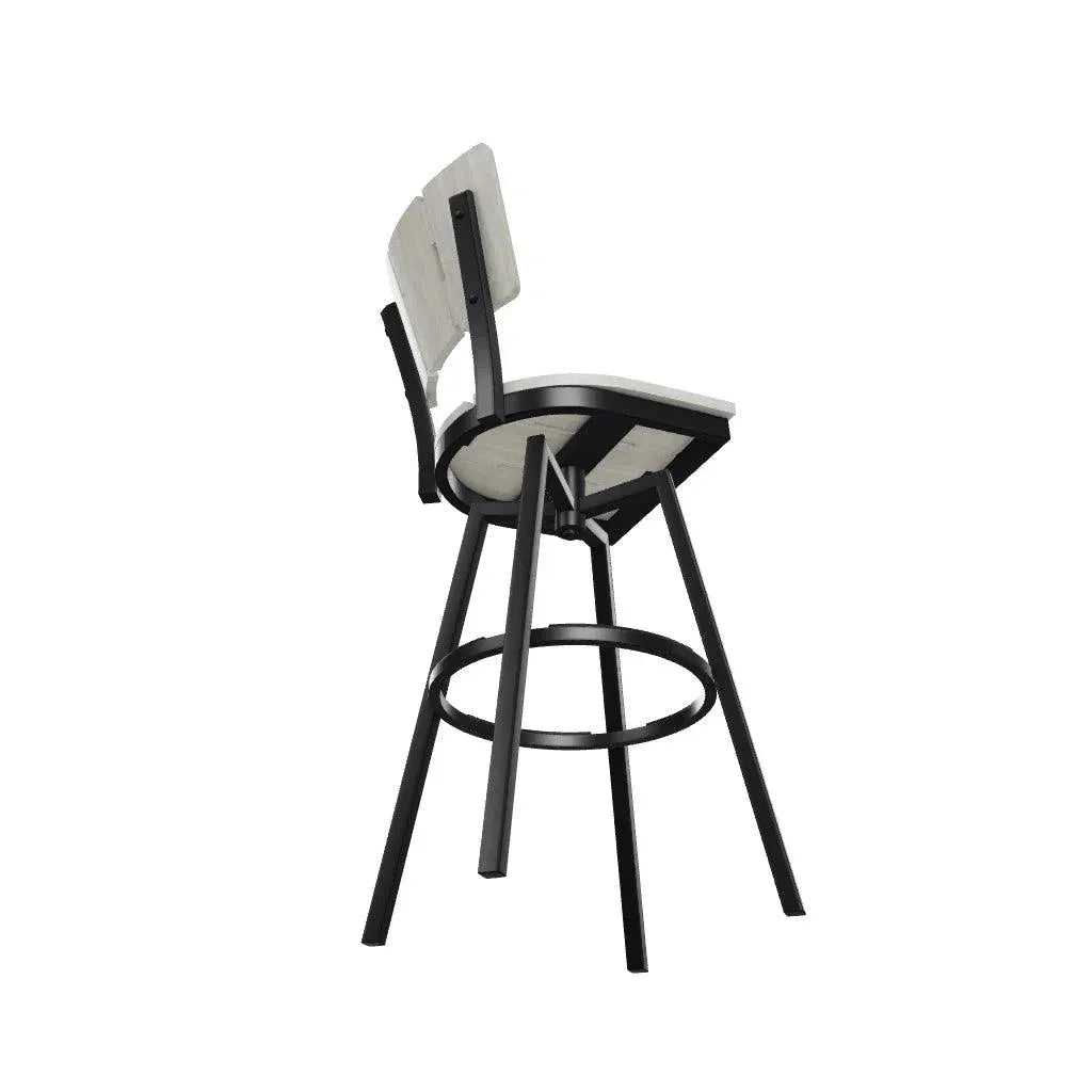 Avant MGP Aluminum Bar Height Swivel Chair-Outdoor Bar Stools-Telescope-LOOMLAN