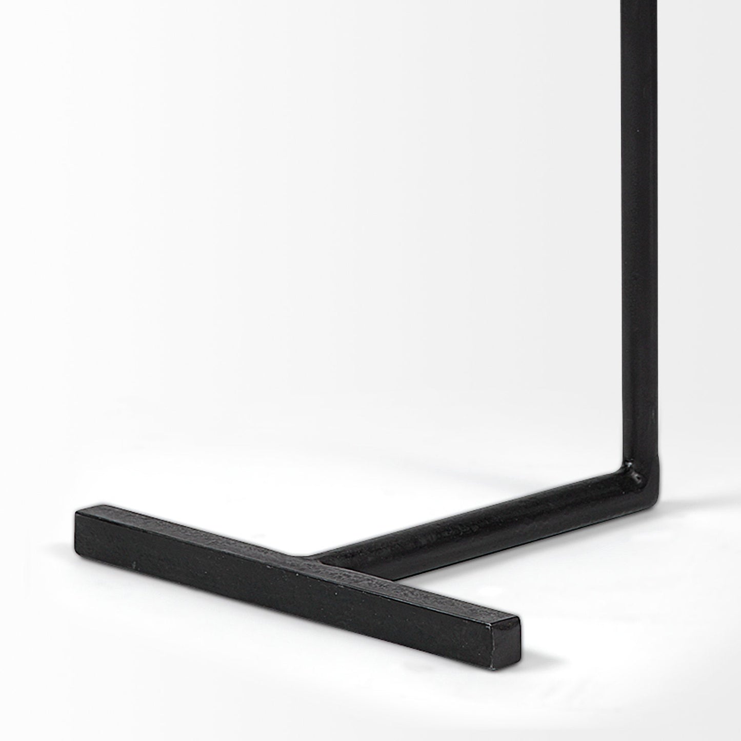 Ballatine Wood Top Round Accent Table