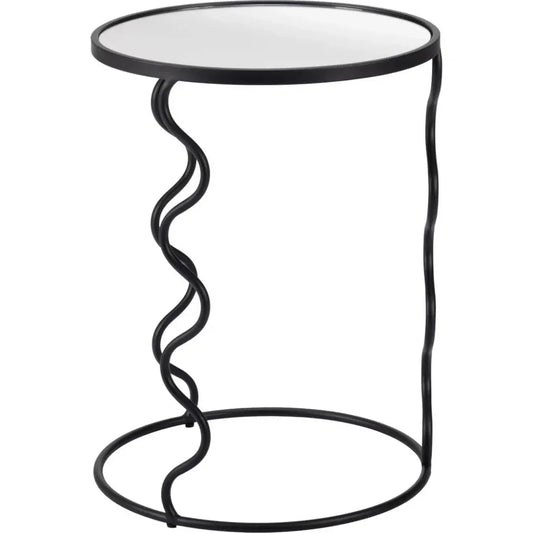 Bastia Side Table Black - LOOMLAN - Zuo Modern - Side Tables