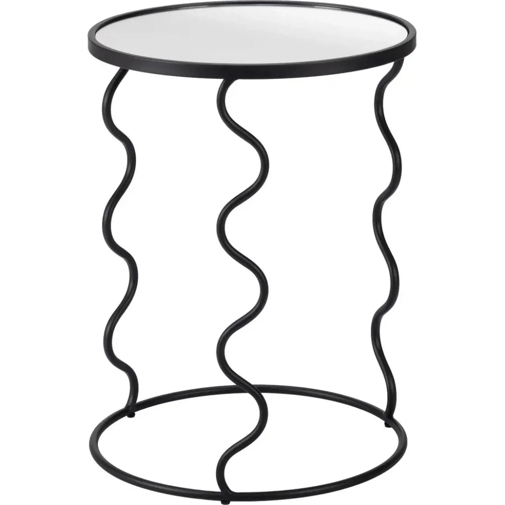 Bastia Side Table Black - LOOMLAN - Zuo Modern - Side Tables