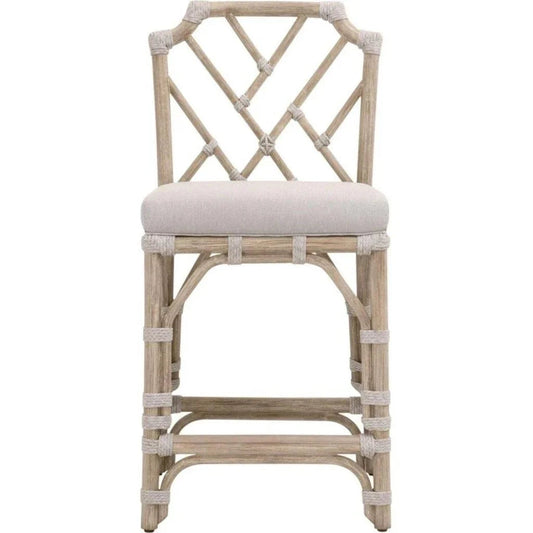 Bayview Fabric Counter Stool - LOOMLAN - Essentials For Living - Counter Stools