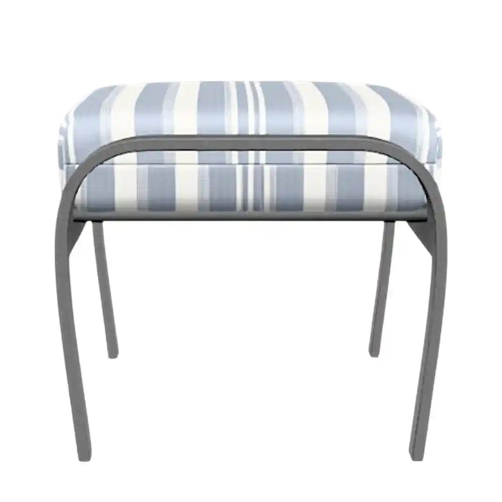 Belle Isle Durable & able Cushion Ottoman-Outdoor Ottomans-Telescope-LOOMLAN