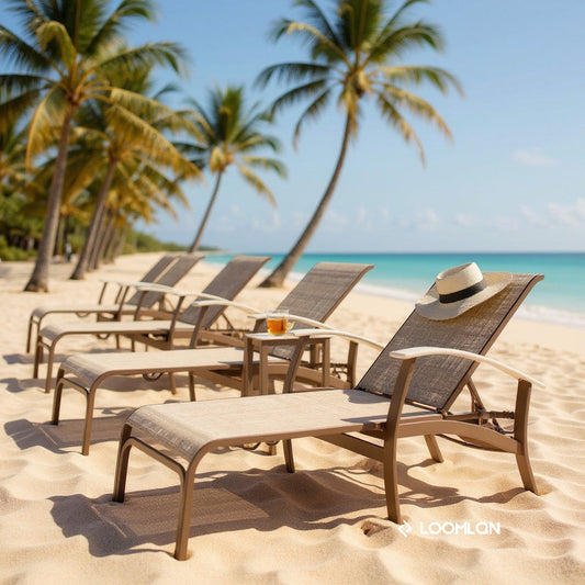 Belle Isle MGP Sling Four Position Lay-flat Chaise