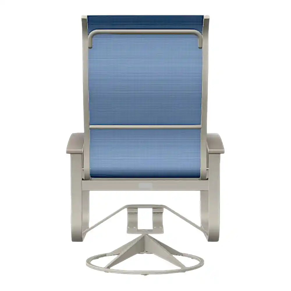 Belle Isle Sling Supreme Swivel Rocker MGP Arms-Outdoor Accent Chairs-Telescope-LOOMLAN