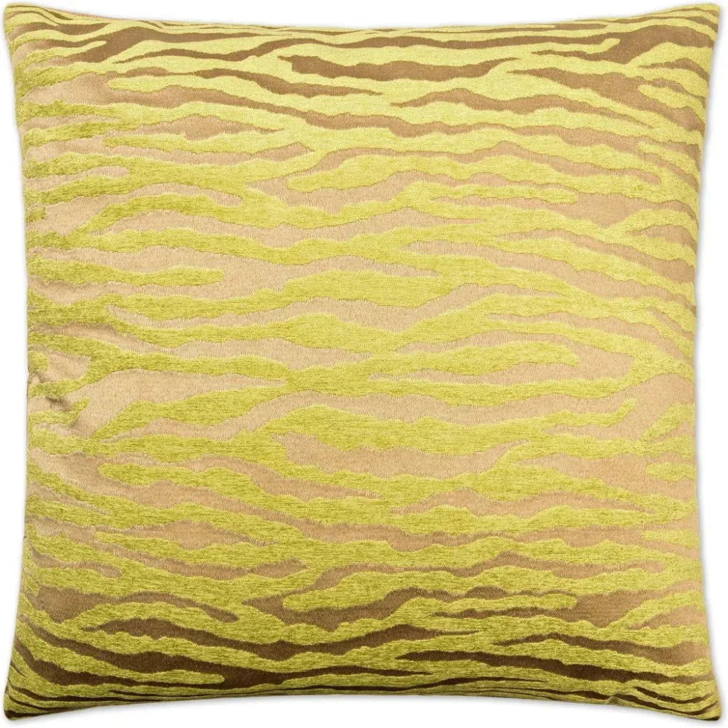 Bengalla Gold Throw Pillow With Insert - LOOMLAN - D.V. Kap - Throw Pillows