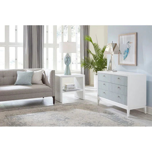 Bimini Abaca White Cabinet - LOOMLAN - Wildwood - Accent Cabinets