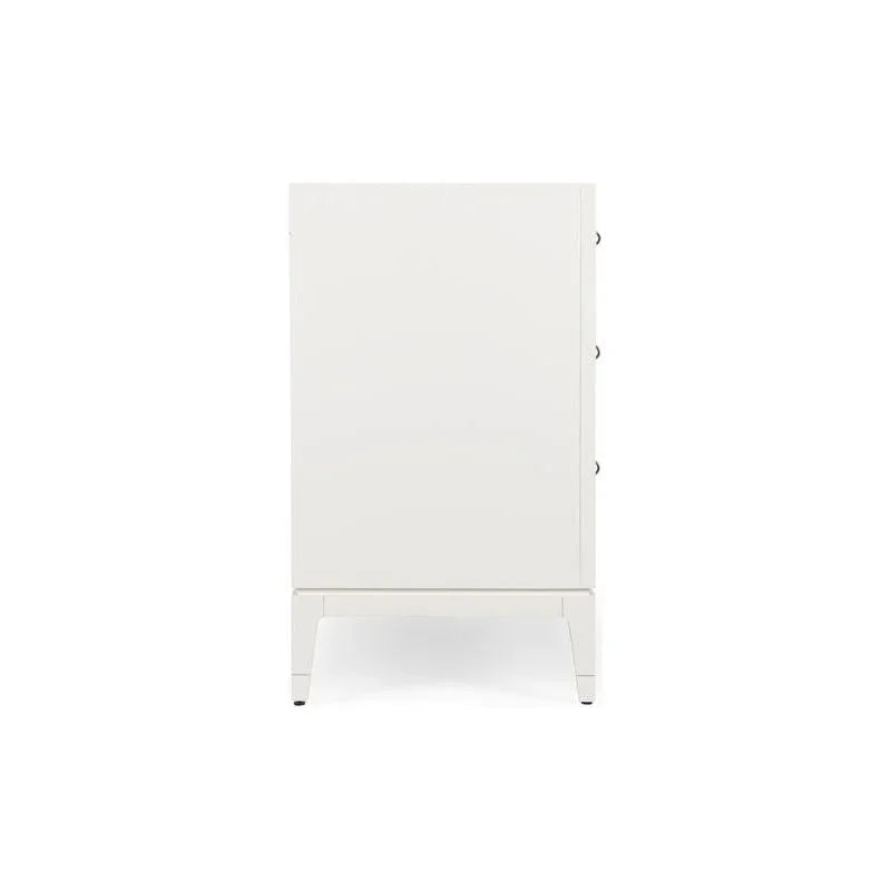 Bimini Abaca White Cabinet - LOOMLAN - Wildwood - Accent Cabinets