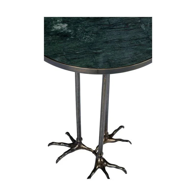 Bird Foot Leg Designed Round Side Table - LOOMLAN - Chelsea House - Side Tables