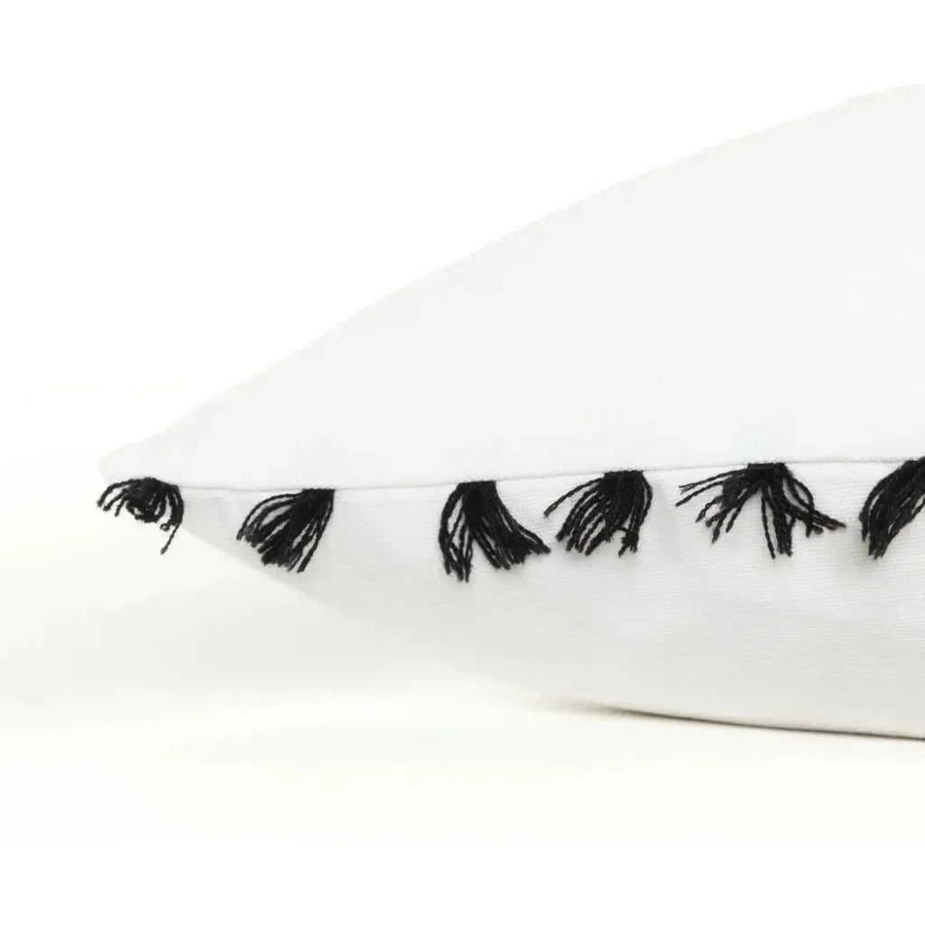 Black Saba Words Fun Decorative Throw Pillows Dawn Fill - LOOMLAN - LOOMLAN - Throw Pillows