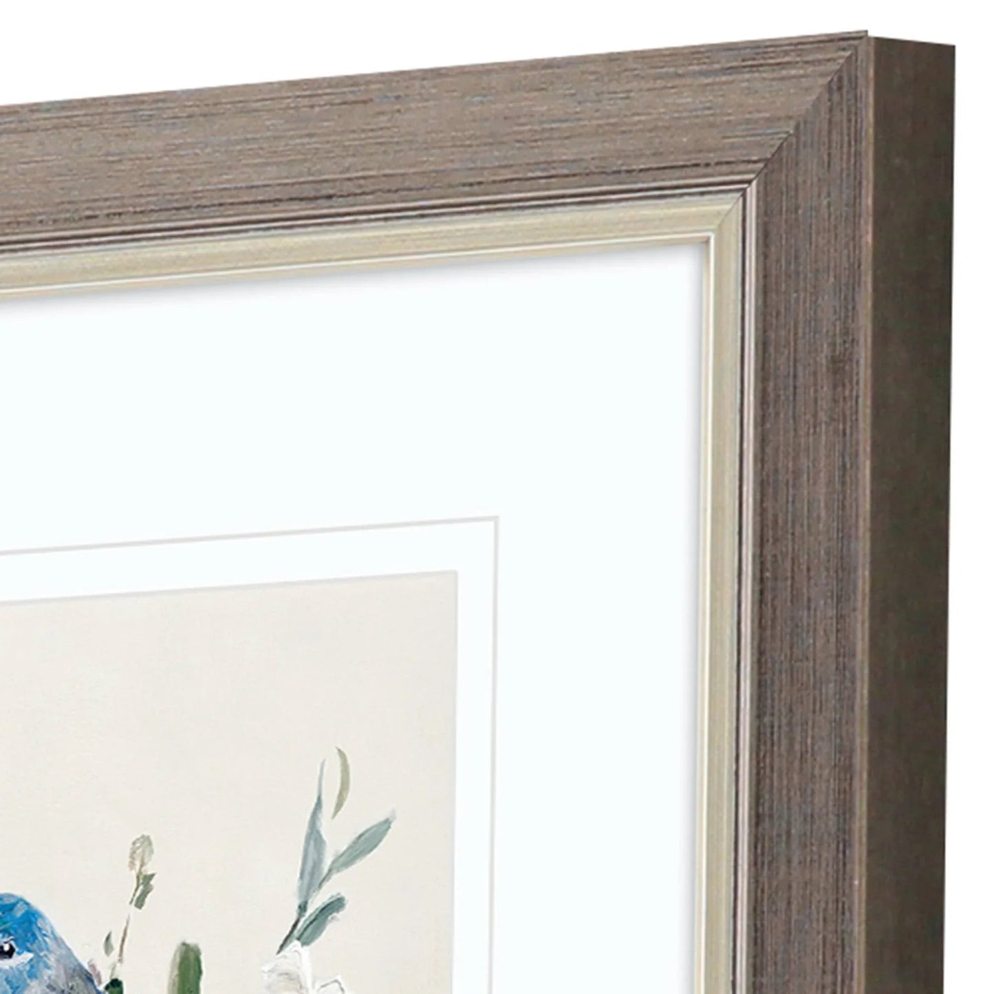 Bluebird Happy Blue Framed Wall Art 2PC