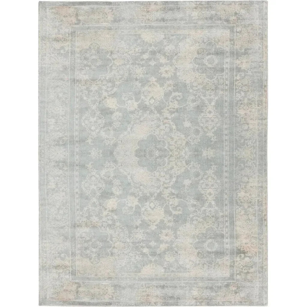 Boca Hand - Loomed Viscose Grey Rug - LOOMLAN - SUNPAN - Area Rugs