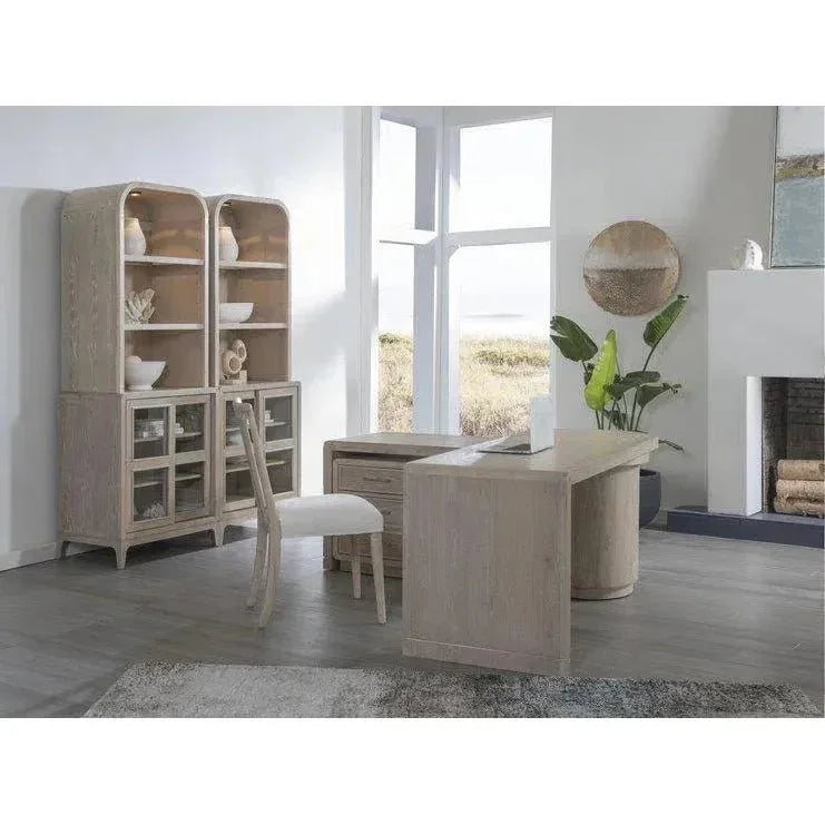 Bodhi Rotating Desk-Home Office Desks-Palmetto Home-LOOMLAN