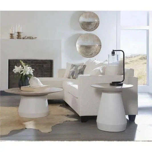 Bodhi Round End Table - LOOMLAN - Palmetto Home - Side Tables