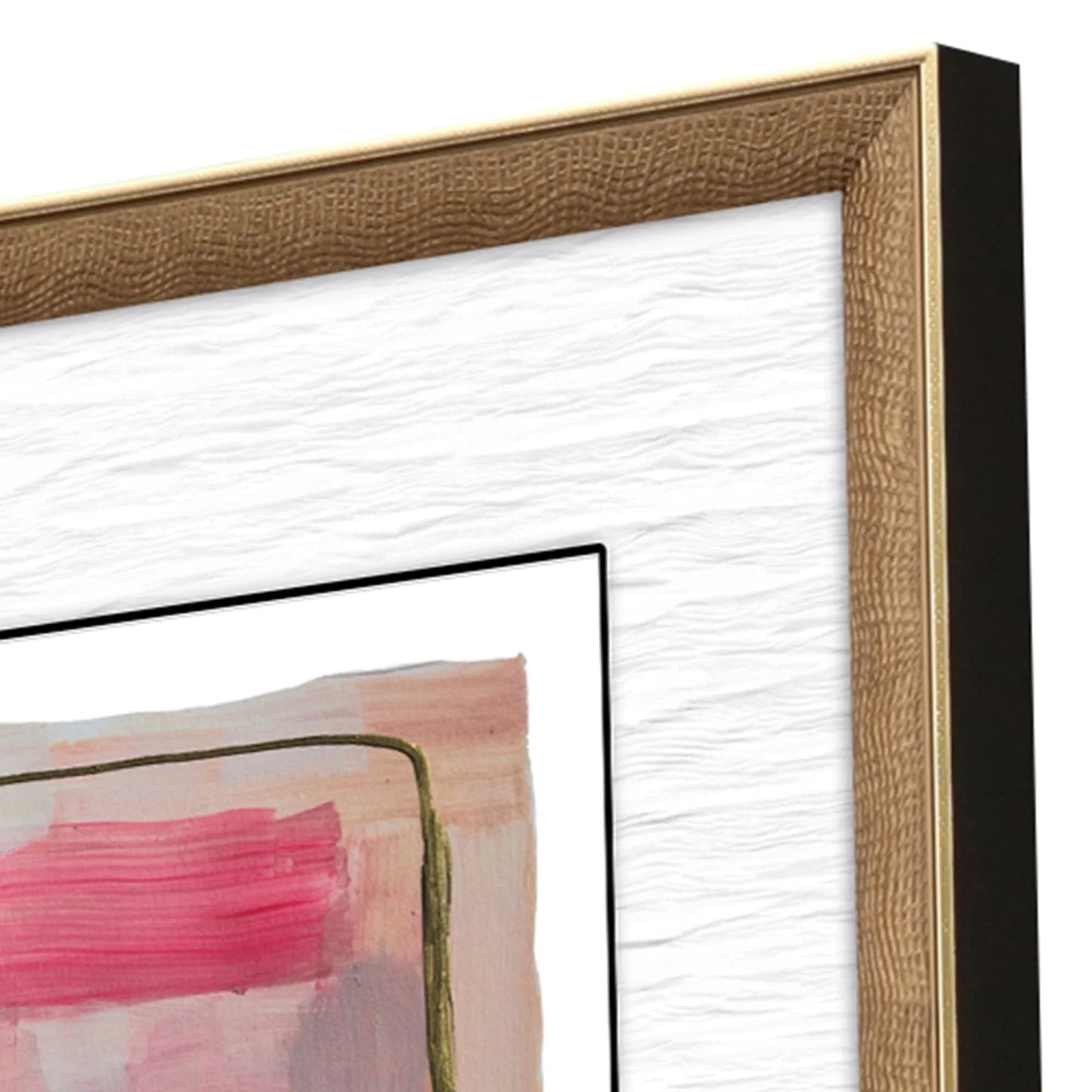 Bold Gesture Wood Framed Wall Art 4PC