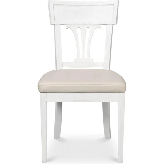 Bondi Bungalow Timeless Style Dining Chair 2PC - LOOMLAN - Sarreid - Dining Chairs