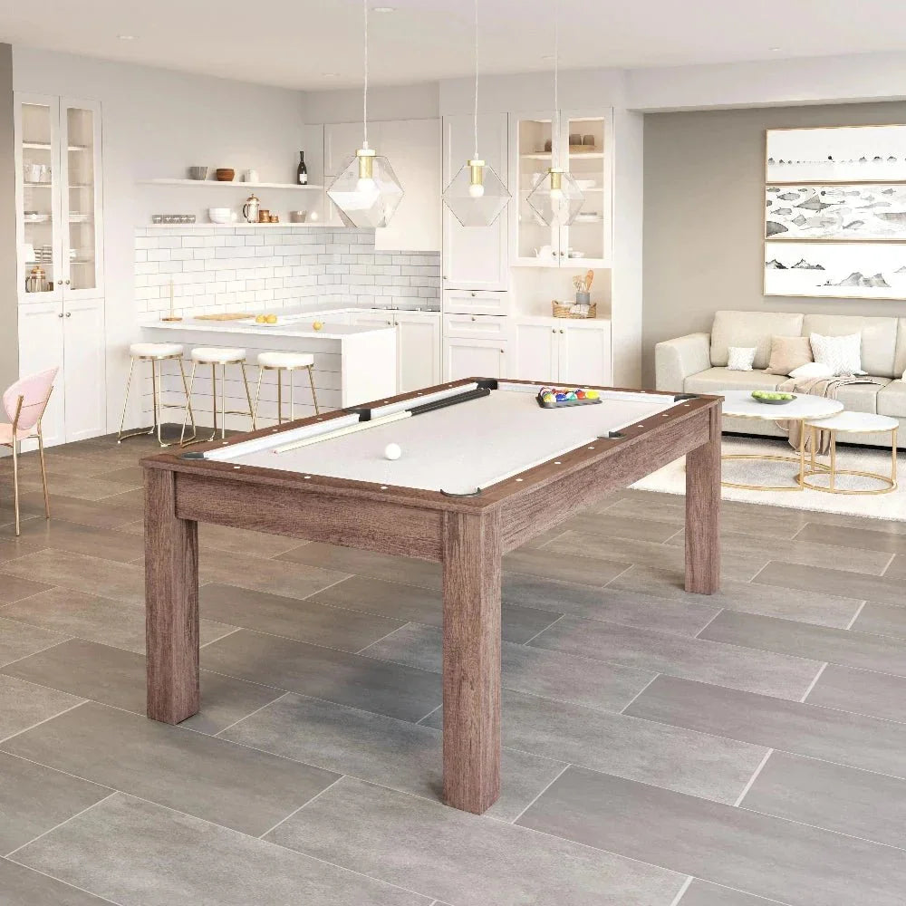 Bonker 3 in 1 Table Brown-Dining Tables-Zuo Modern-LOOMLAN