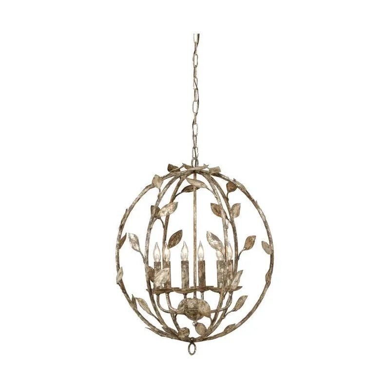 Botanical Leaf Italian Mastercrafted Chandelier - LOOMLAN - Chelsea House - Chandeliers