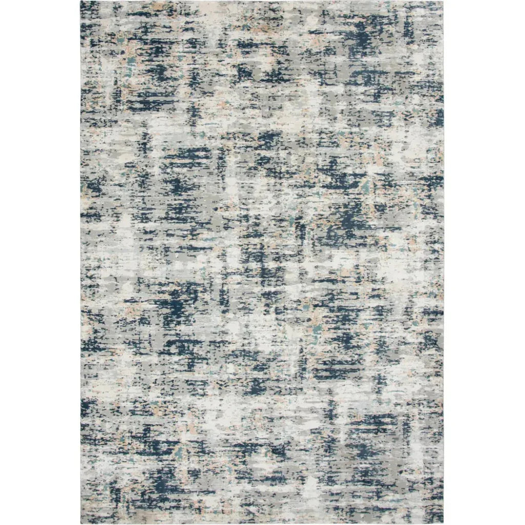 Both Abstract Blue Kitchen Hallway Runner Rug - LOOMLAN - LOOMLAN - Area Rugs