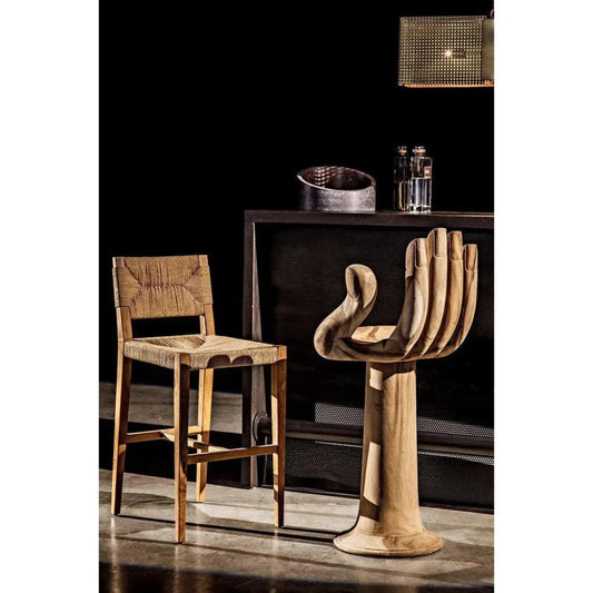 Bran Counter Stool - LOOMLAN - Noir - Counter Stools