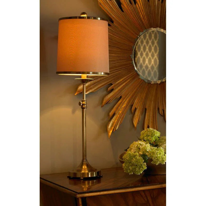 Brass Made Adjustable Table Lamp - LOOMLAN - Wildwood - Table Lamps