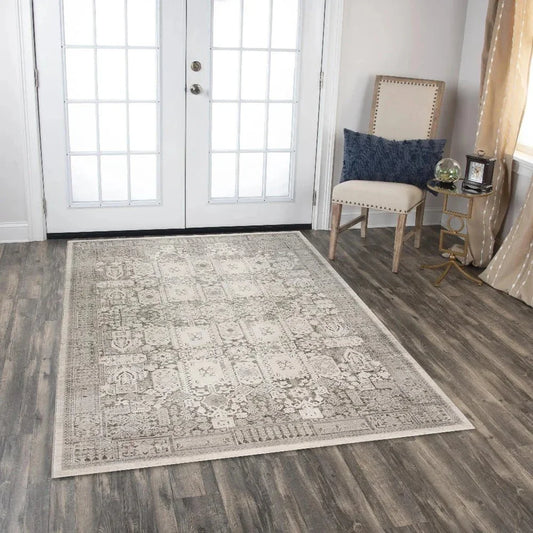 Brek Persian Ivory Area Rugs For Living Room - LOOMLAN - LOOMLAN - Area Rugs